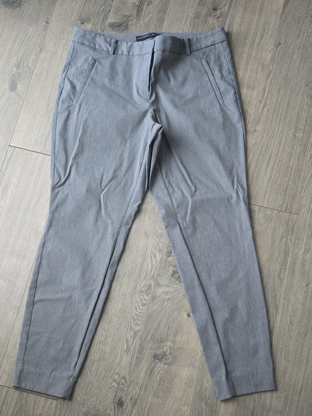 The Limited Gray Ankle Dress Pants